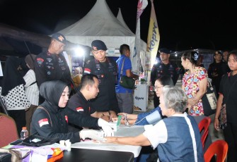 Polri Cepat Tanggap Layani Masyarakat Tarakan Pasca Gempa Susulan