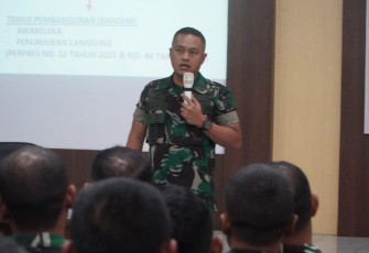 Dandim 0803/Madiun Letkol Kav Widhi Bayu Sudibyo 