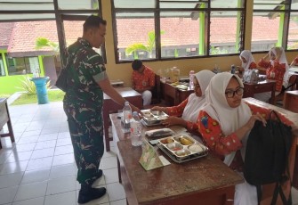Pendampingan distribusi MBG wilayah desa binaan 