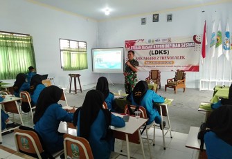 Wasbang pelajar di wilayah desa binaan 