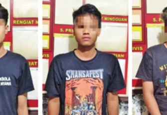 Para Pelaku Pengeroyokan 
