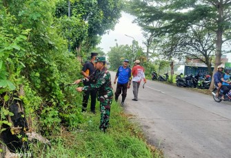 Babinsa Sendangrejo Ajak Warga Kerja Bakti Antisipasi Bencana di Musim Hujan