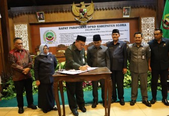 DPRD Blora rapat Paripurna membahas Ranperda APBD tahun 2026