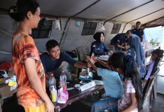 Posko Kesehatan Polri Aktif Layani Masyarakat Aceh Tamiang