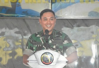 Komandan Kodim 1710/Mimika, Letkol Inf Redi Dwi Yuda Kurniawan, S.I.P