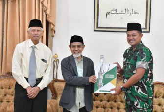 Dandim Ponorogo Silaturahmi ke Pondok Modern Darussalam Gontor
