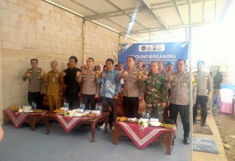 Groundbreaking SPPG Polri di Wilayah Pacitan