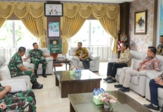 Pangdam I/BB Menerima Audiensi Jajaran PT. Pertamina Patra Niaga Regional Sumbagut.