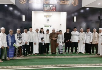 Walimatussafar jelang berangkat haji Ketua Pembina Masjid Jami' Asy Syahid 
