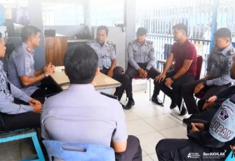 Karutan Pangkalan Brandan Erwin Siregar Gelar Coffee Morning Bersama Tim Ketahanan Pangan.