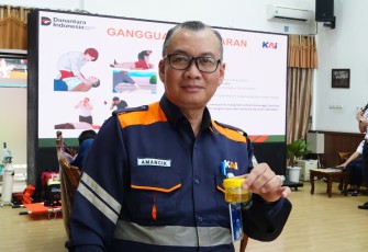 KAI Divre III Palembang Gelar Tes Narkoba Pegawai