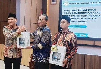 Pemkab Pasaman Kembali Raih Opini WTP BPK RI