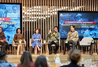 Wakil Menteri Transmigrasi Viva Yoga Mauladi Jadi narasumber ‘Outlook Ekonomi 2025’ yang bertema ‘Prospek Ekonomi Indonesia Tahun 2025 Tantangan dan Peluang’ yang digelar oleh Kamar Entrepreneur Indonesia (KEIND), Jakarta (22/2/2025)