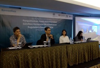 Staf Ahli Menteri Bidang Teknologi Kesehatan, Setiaji, menyampaikan Kemenkes menegaskan komitmennya dalam mendorong digitalisasi kesehatan yang bertanggung jawab.