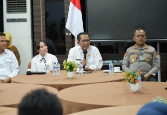Kepala BP Batam dan Wakil Kepala BP Batam saat Terima Audiensi Warga, Senin (5/5/2025).