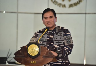 Kepala Staf TNI Angkatan Laut (Kasal) Laksamana TNI Dr. Muhammad Ali 