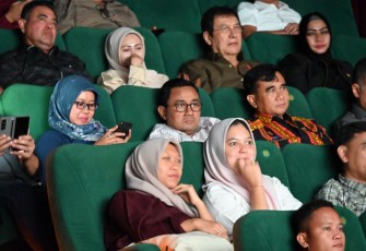 Kabinda Sumut, Danlantamal Belawan, Danlanud Soewondo dan Dankosek I/Medan Kompak Nobar Film "Believe" 