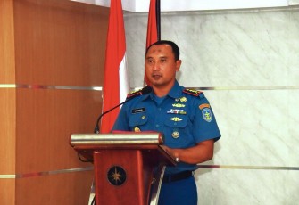 omandan Satuan Lintas Laut Milter 1 (Dansatlinlamil 1) Kolonel Laut (P) Suhartaya, M.Tr. Hanla membuka Rapat Anggaran Pertanggung Jawaban (RAPJ) Tahun Buku 2024, pada Selasa (25/2)