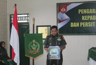 Danrem 074/Warastratama Kolonel Inf M. Arry Yudistira, S.I.P., M.I.Pol., M.Han