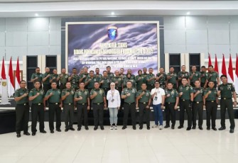 Kesiren Korem 121/ABW Hadiri Rakernis Bidang Perencanaan dan Anggaran Kodam XII/TPR 2025