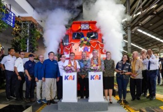 Lokomotif Baru Seri CC 205 Resmi Beroperasi Untuk Perkuat Armada Angkutan Barang KAI Divre IV Tanjungkarang