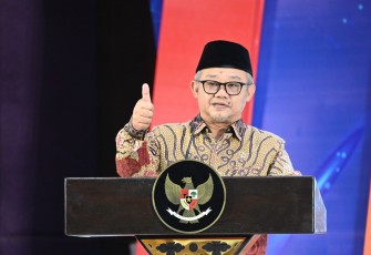 Mendikdasmen, Abdul Mu’ti, dalam Rapat Kerja Nasional (Rakernas) V Dewan Pendidikan Provinsi Se-Indonesia 2025 yang digelar di Surabaya, (20/11). 