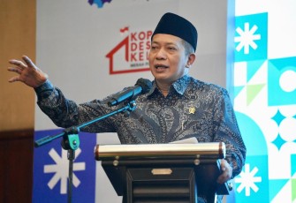 Menkop Ferry Juliantono dalam Bimbingan Teknis (Bimtek) yang digelar di Semarang, Jawa Tengah, Kamis (18/12).