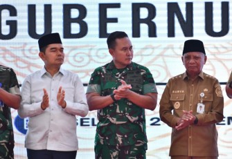Pangdam I/BB saat Hadiri Doa Lintas Agama di Aula Tengku Rizal Nurdin, Medan, Selasa (2/9/2025).