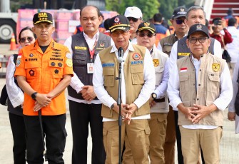 Pemerintah Kirim 124 Ton Bantuan Kemanusiaan untuk Myanmar