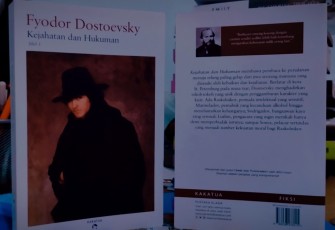 Sumber Foto : Buku Kejahatan dan Hukuman karya Fyodor Dostoevsky yang dibagi menjadi dua jilid