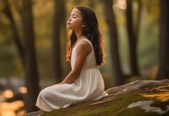 Ilustrasi jiwa yang tenang menghadapi kehidupan Foto: Freepik