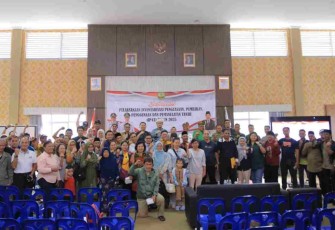 Foto bersama pada Sosialisasi IP4T