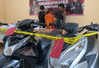 Barang Bukti saat diamankan