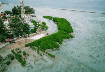 Pulau Pramuka, di kawasan Kepulauan Seribu