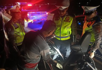 AKP Iwan Nopriawan Pimpin Penertiban Balap Liar dan Knalpot yang Tidak Sesuai Spesifikasi