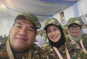 Bupati Blora Arief Rohman saat mengikuti retreat di Akmil Magelang