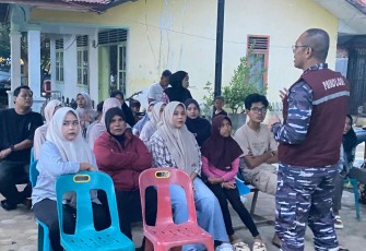 TNI AL Peduli Pemulihan Psikologi Masyarakat Pasca Bencana Alam
