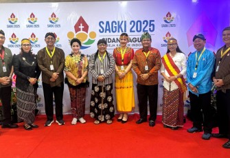 Foto bersama dalam Sidang Agung Gereja Katolik Indonesia (SAGKI) 2025