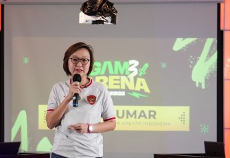Wamen Ekraf Irene Umar alam acara yang digelar di Point Arena, Jakarta pada Sabtu, 2 Agustus 2025.