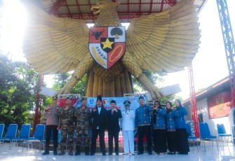 Desa Ngantru Rayakan Hari Lahir Pancasila