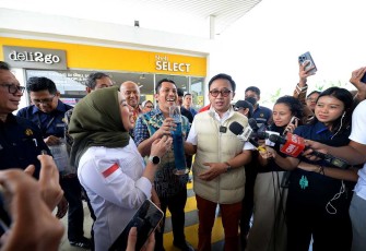 Komisi XII DPR RI dipimpin Wakil Ketua Komisi XII DPR RI, Bambang Haryadi, saat sidak ke SPBU Shell di Jakarta Timur, Kamis (27/2/2025)