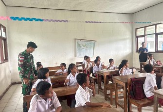 Satgas Pos Haslot Hadirkan Pembelajaran Interaktif