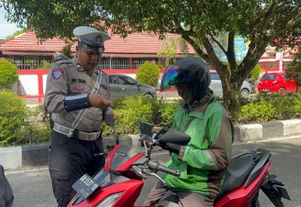Kepolisian Daerah Kalimantan Tengah (Polda Kalteng) menggelar operasi Zebra Telabang 2025