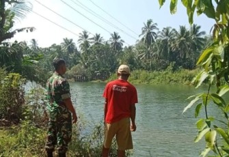 Satgas TMMD Ke-124 Kodim 0408/BS Pantau Aliran Sungai