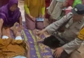 Kondisi korban mengalami luka dikedua kakinya, diduga akibat cakaran binatang buas yang menyerangnya.