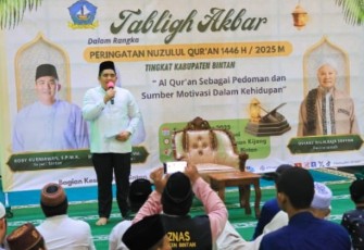 Pemkab Bintan Gelar Tablig Akbar Peringatan Nuzulul Quran 1446 H di Kijang