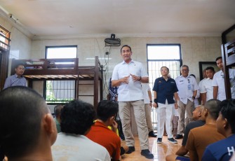 Kepala BNN RI saat Tinjau Lembaga Rehabilitasi, Rabu (12/11).