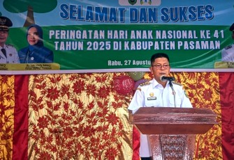 Lantunan Fasih Ayat Suci Alqur'an Anak Difabel SLB Bikin Bupati Welly Suhery Terenyuh