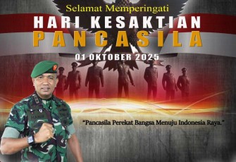 Foto Dandim 1310/Bitung, Letkol Czi Hanif Tupen, ST.,MIP