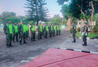 Kodim 0801/Pacitan Gelar Apel Kesiapsiagaan